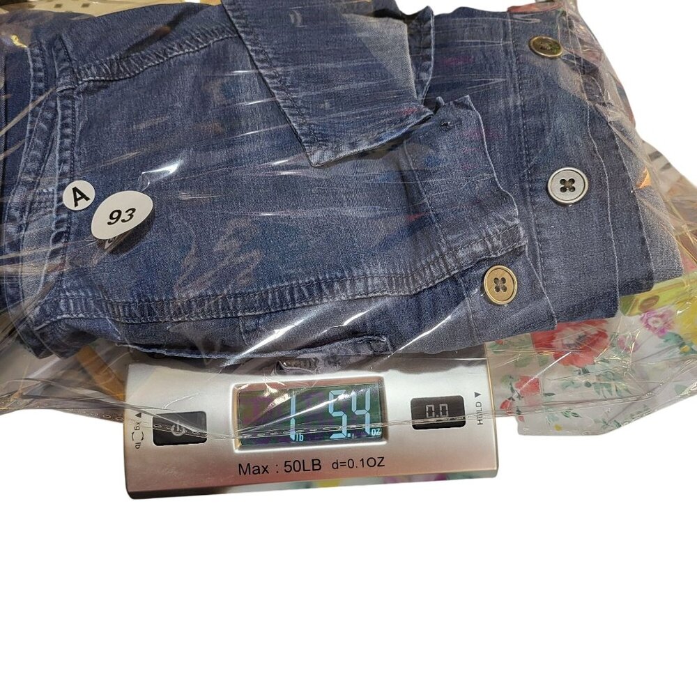 Women's Sleeveless Denim Button-Down Maxi Dress Braided Belt G By Giuliana M NWT - Picture 13 of 15